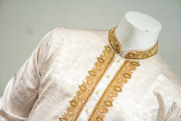 Off white luxury panjabi