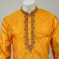 Orange Luxury Panjabi