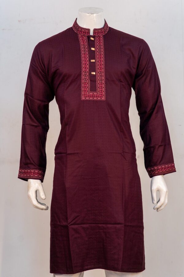 Premium Cotton Panjabi - Image 3