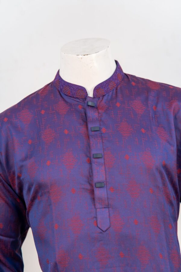 royal blue indian panjabi