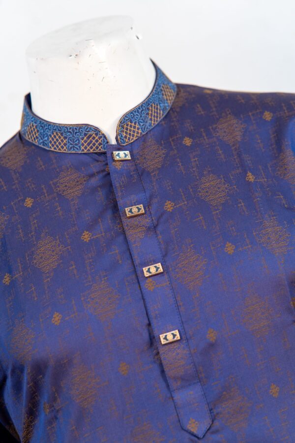 navy blue indian panjabi