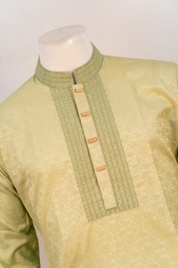 lemon color indian panjabi