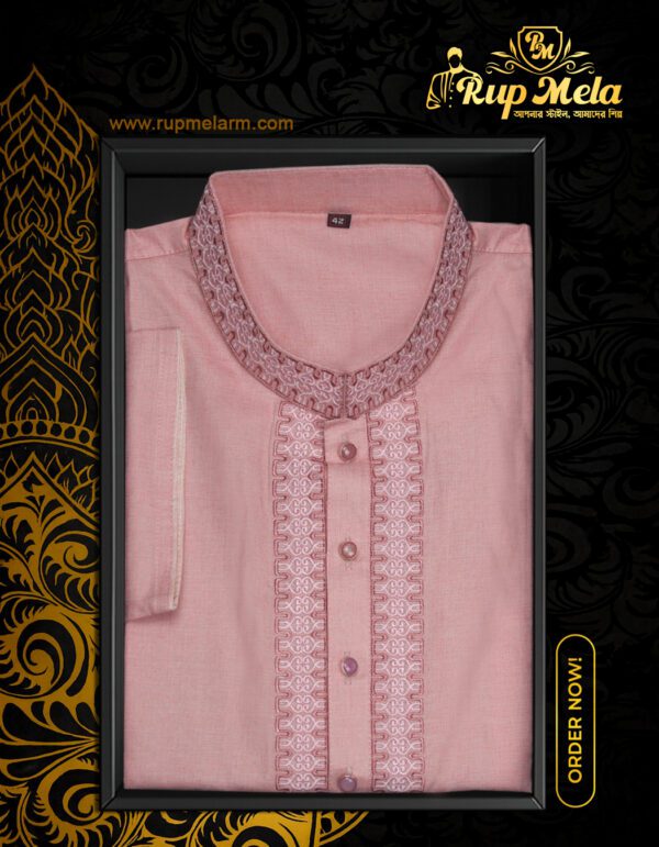 Men's cotton panjabi - Image 3