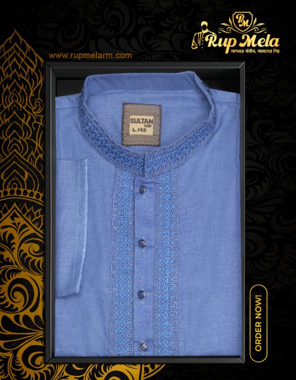 Men's cotton panjabi - Image 4