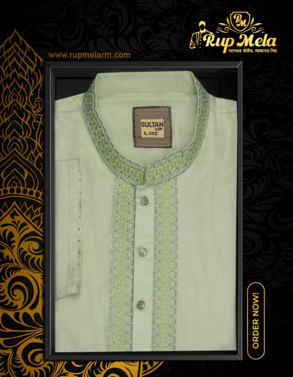 Men's cotton panjabi - Image 5