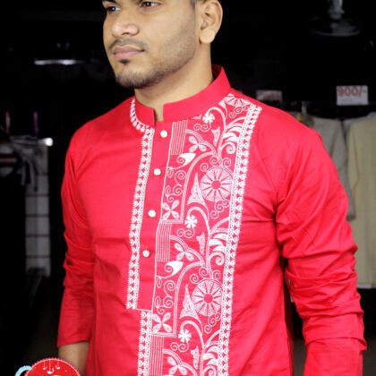 Durga puja cotton panjabi