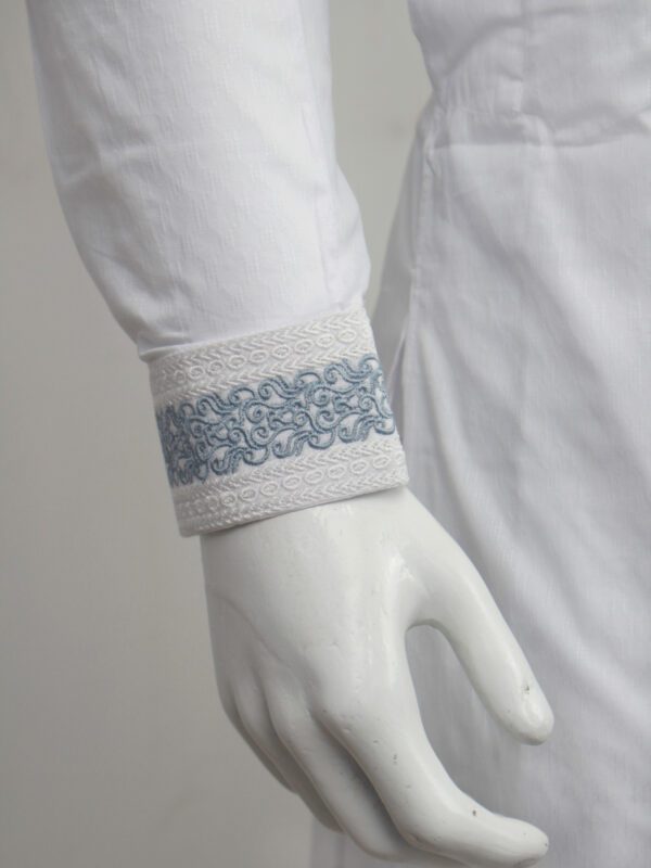 Durga puja cotton cuff panjabi - Image 5