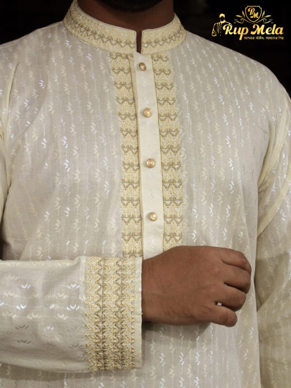 Premium  Magic Cotton Panjabi - Image 4