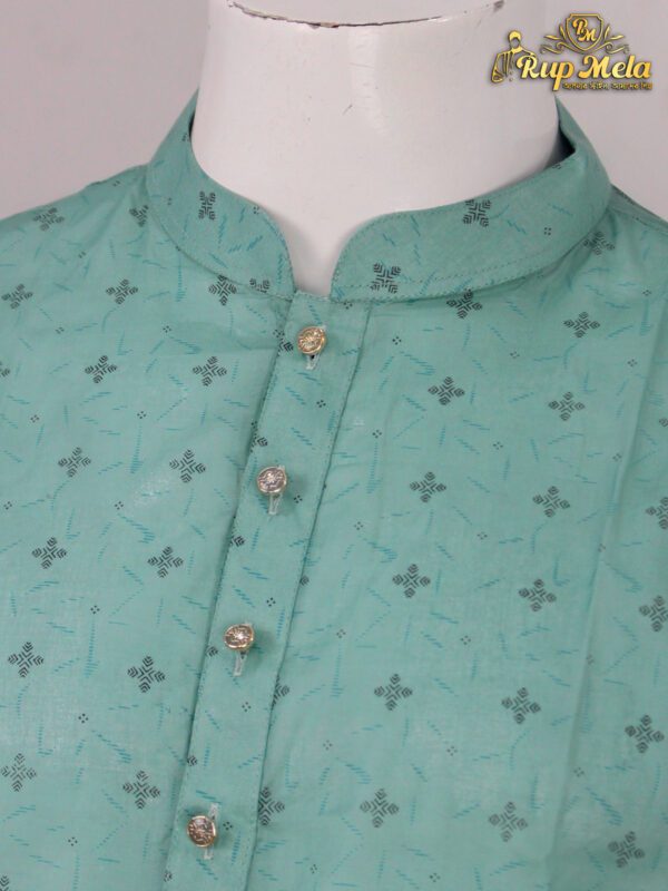 Printed Cotton Panjabi - Image 7