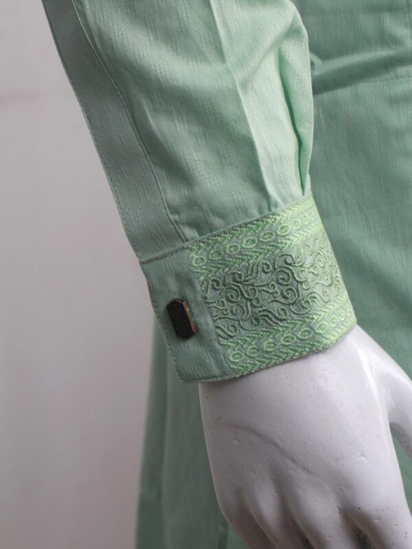Durga puja cotton cuff panjabi - Image 12