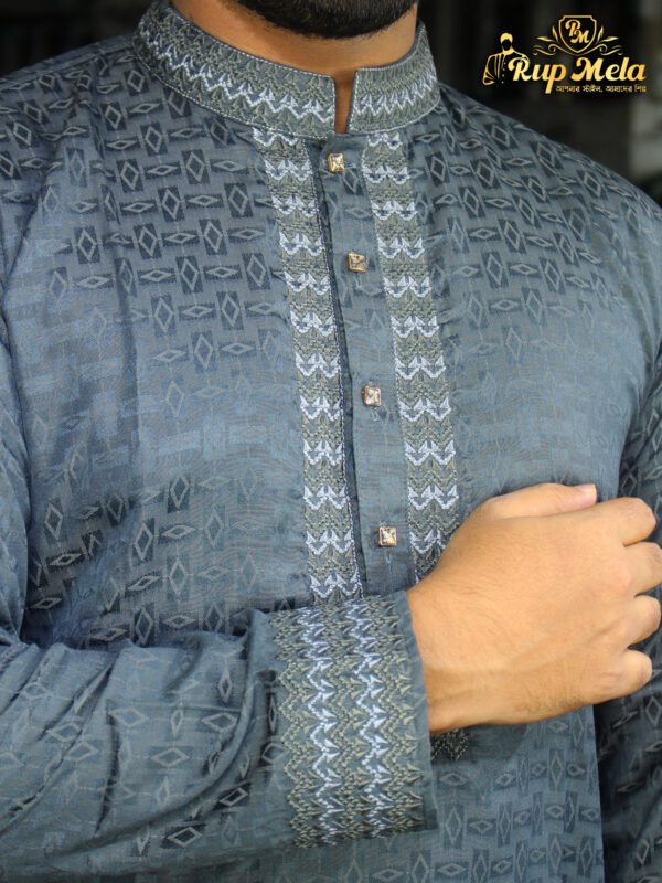Premium  Magic Cotton Panjabi - Image 8
