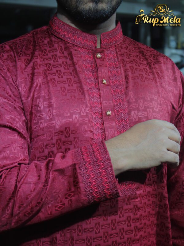 Premium  Magic Cotton Panjabi - Image 6