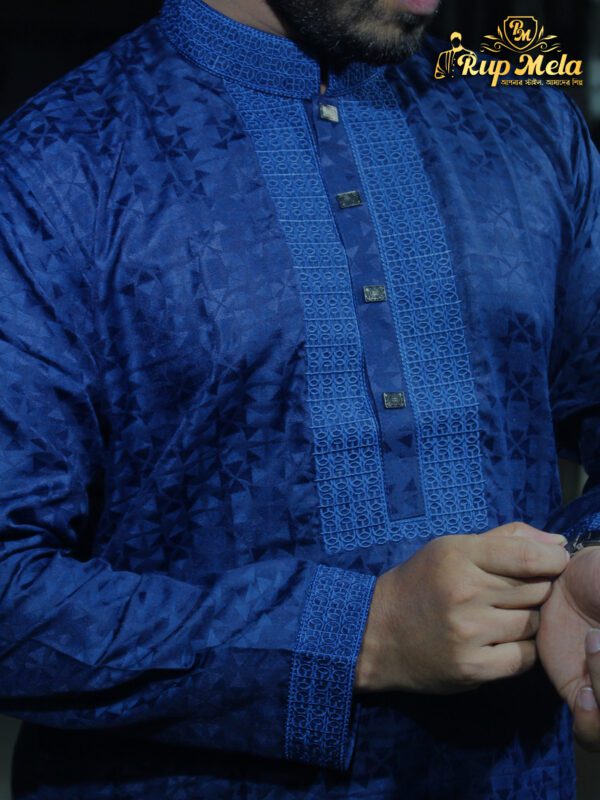 Premium  Magic Cotton Panjabi - Image 4