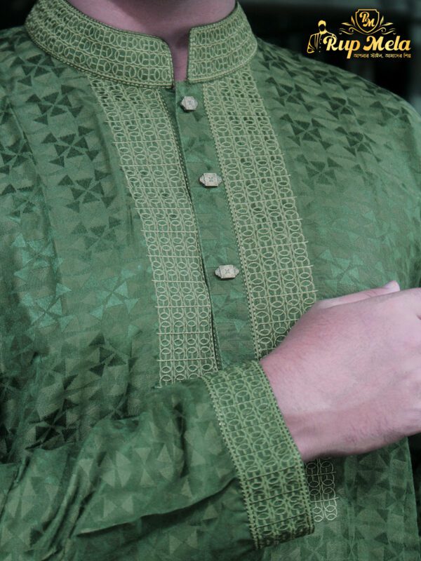 Premium  Magic Cotton Panjabi - Image 3
