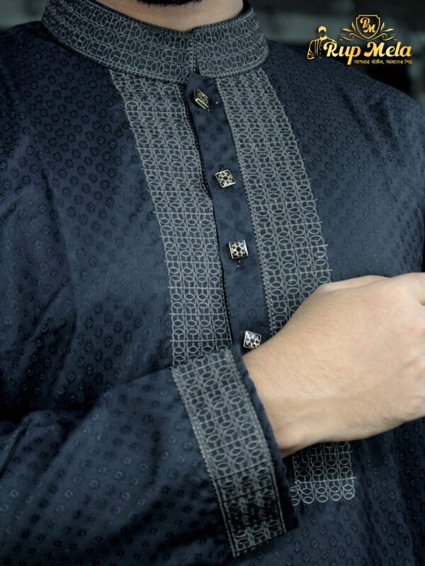 Premium  Magic Cotton Panjabi - Image 3