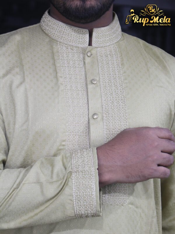Premium  Magic Cotton Panjabi - Image 4