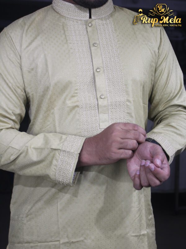 Premium  Magic Cotton Panjabi - Image 6