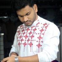 Durga puja cotton panjabi