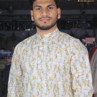 3D Digital Printed Cotton Panjabi