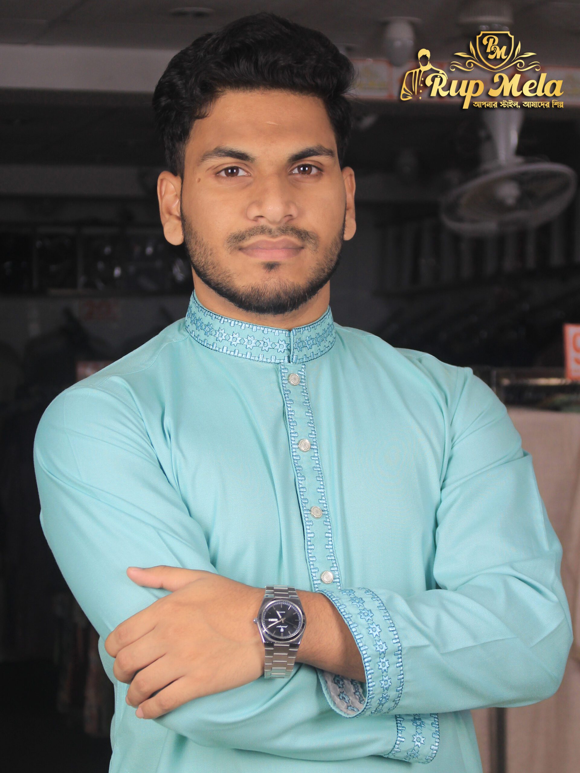 Premium Wolf Cotton Panjabi - Image 5