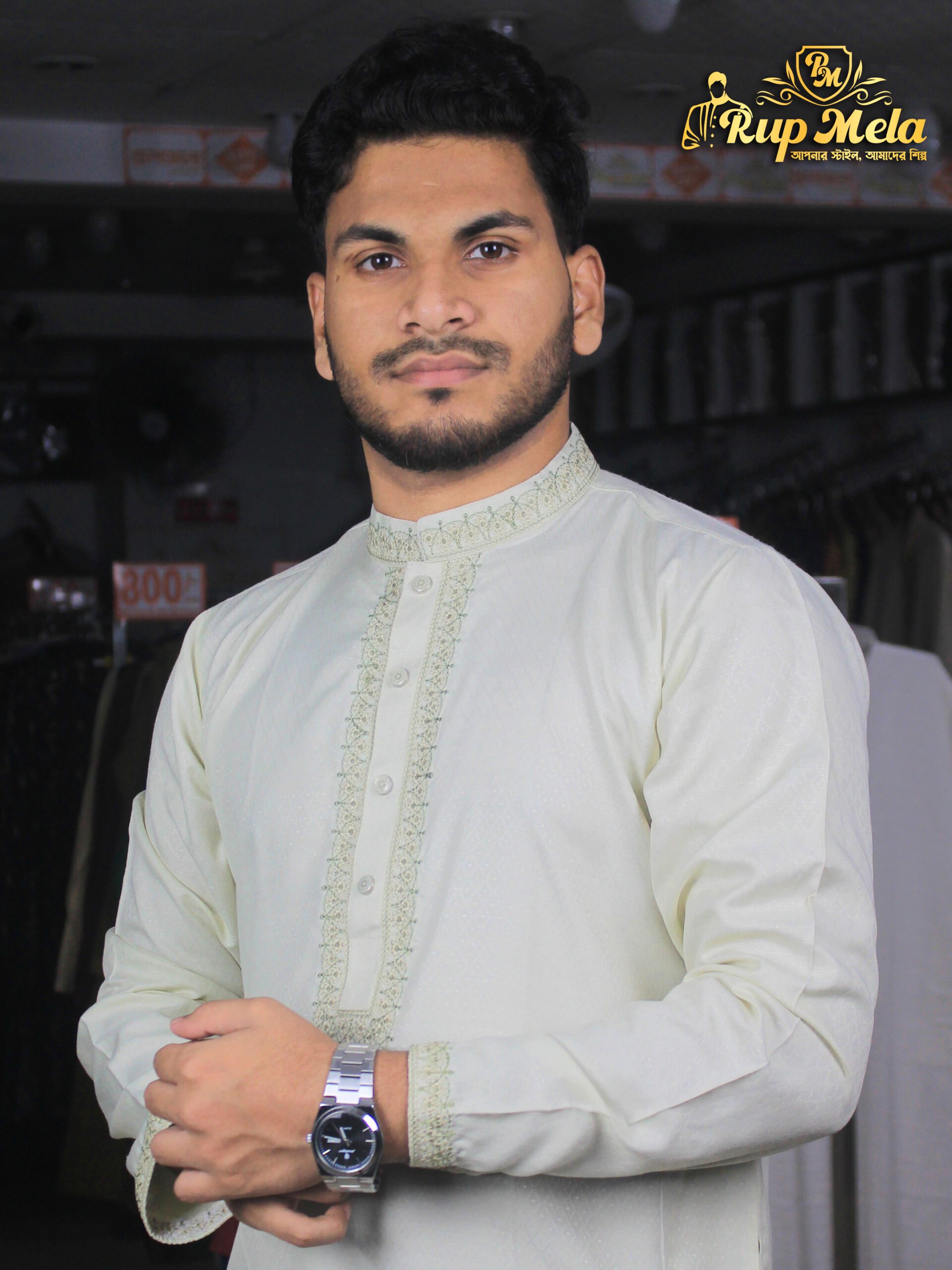 Premium Biscos Cotton Panjabi