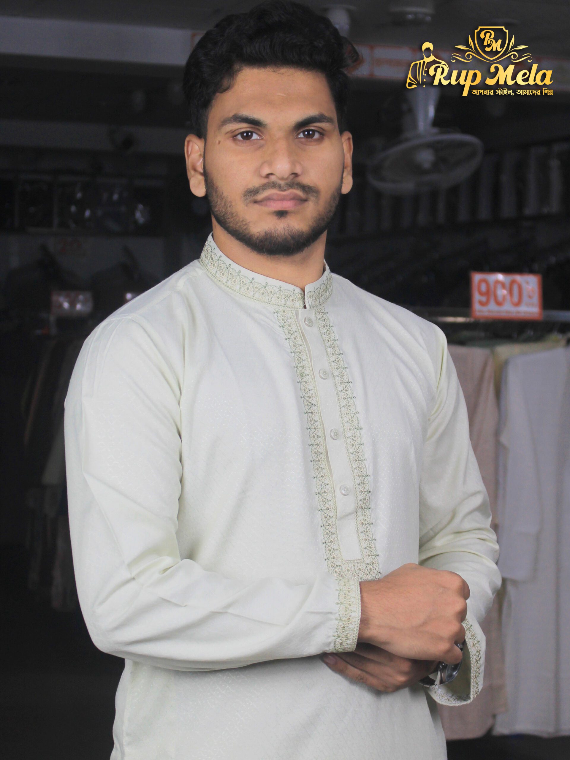 Premium Biscos Cotton Panjabi - Image 2