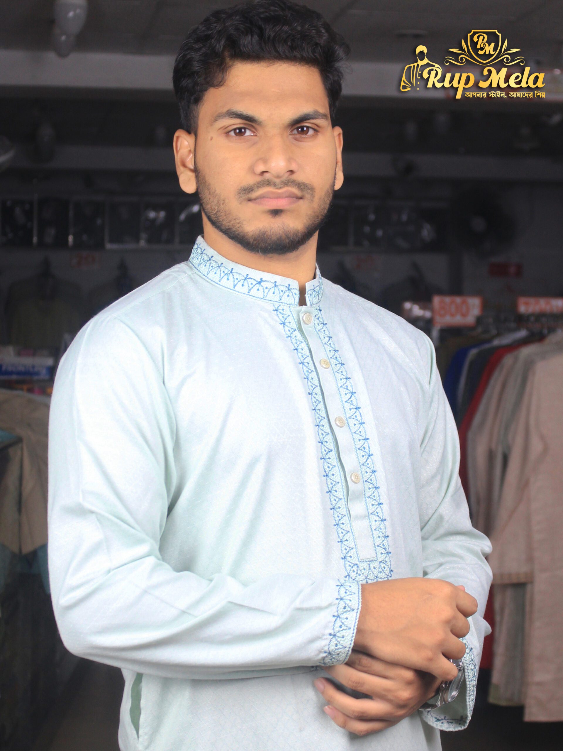 Premium Biscos Cotton Panjabi - Image 7
