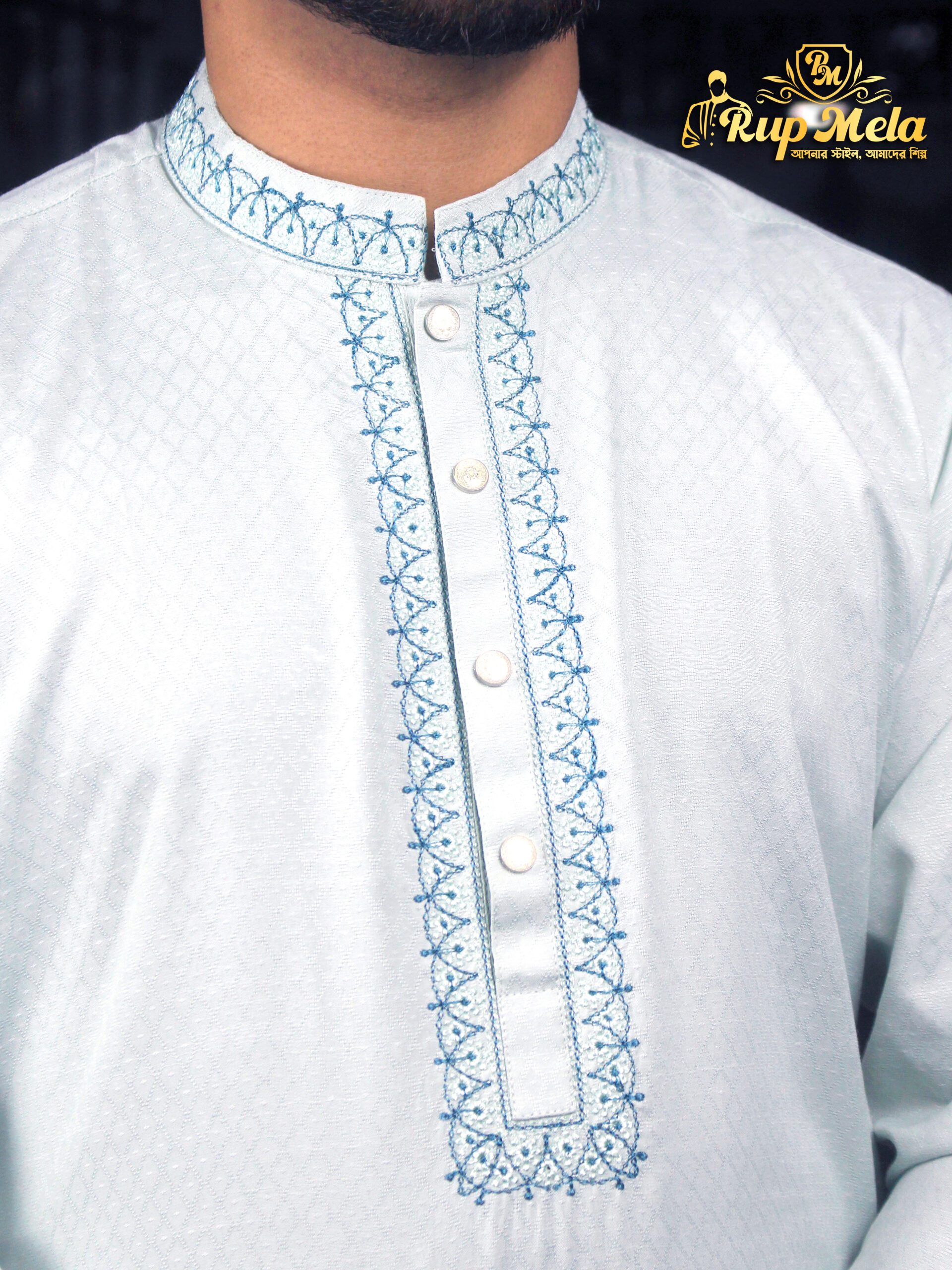 Premium Biscos Cotton Panjabi - Image 6