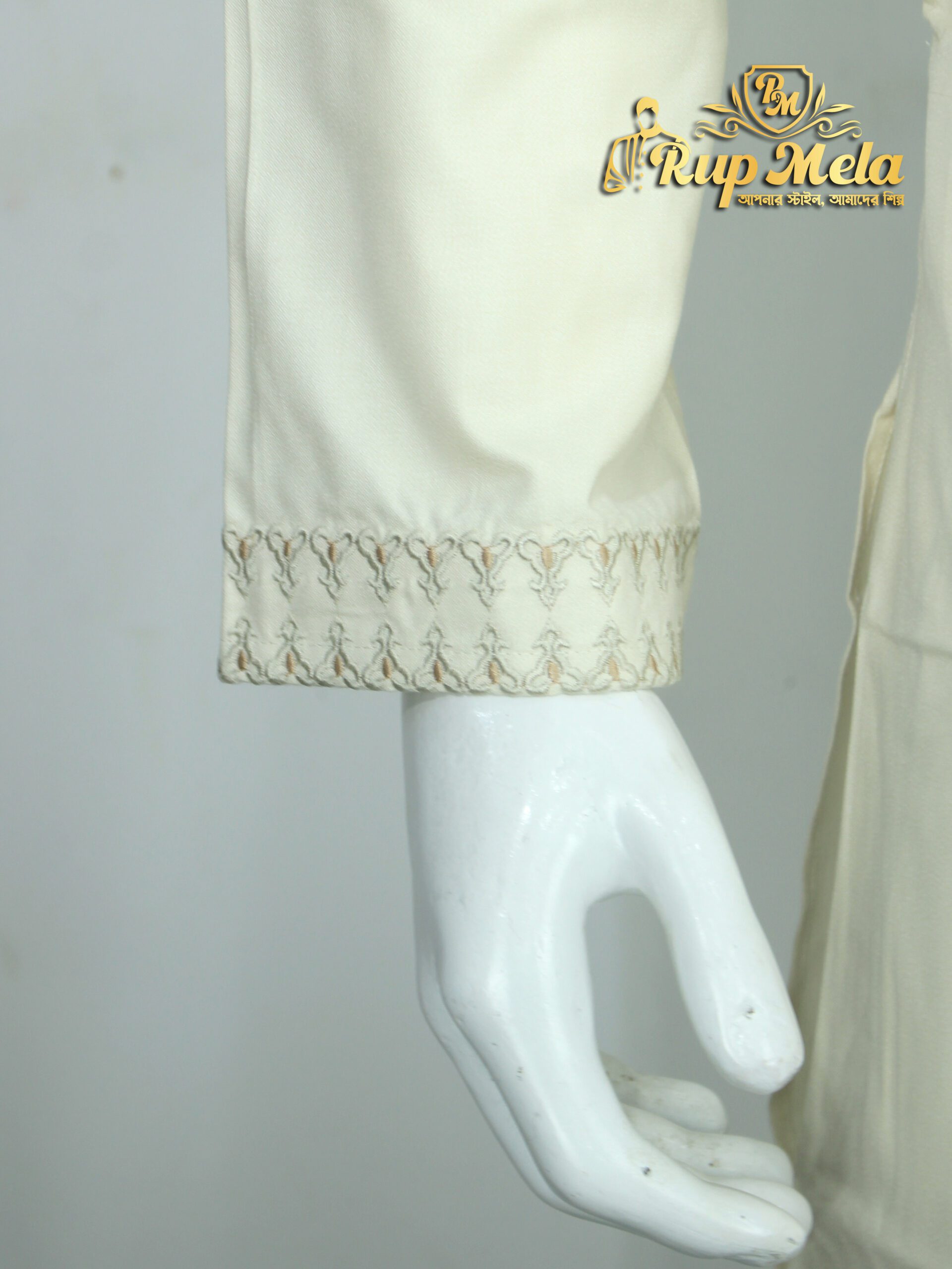 Premium Wolf Cotton Panjabi - Image 4