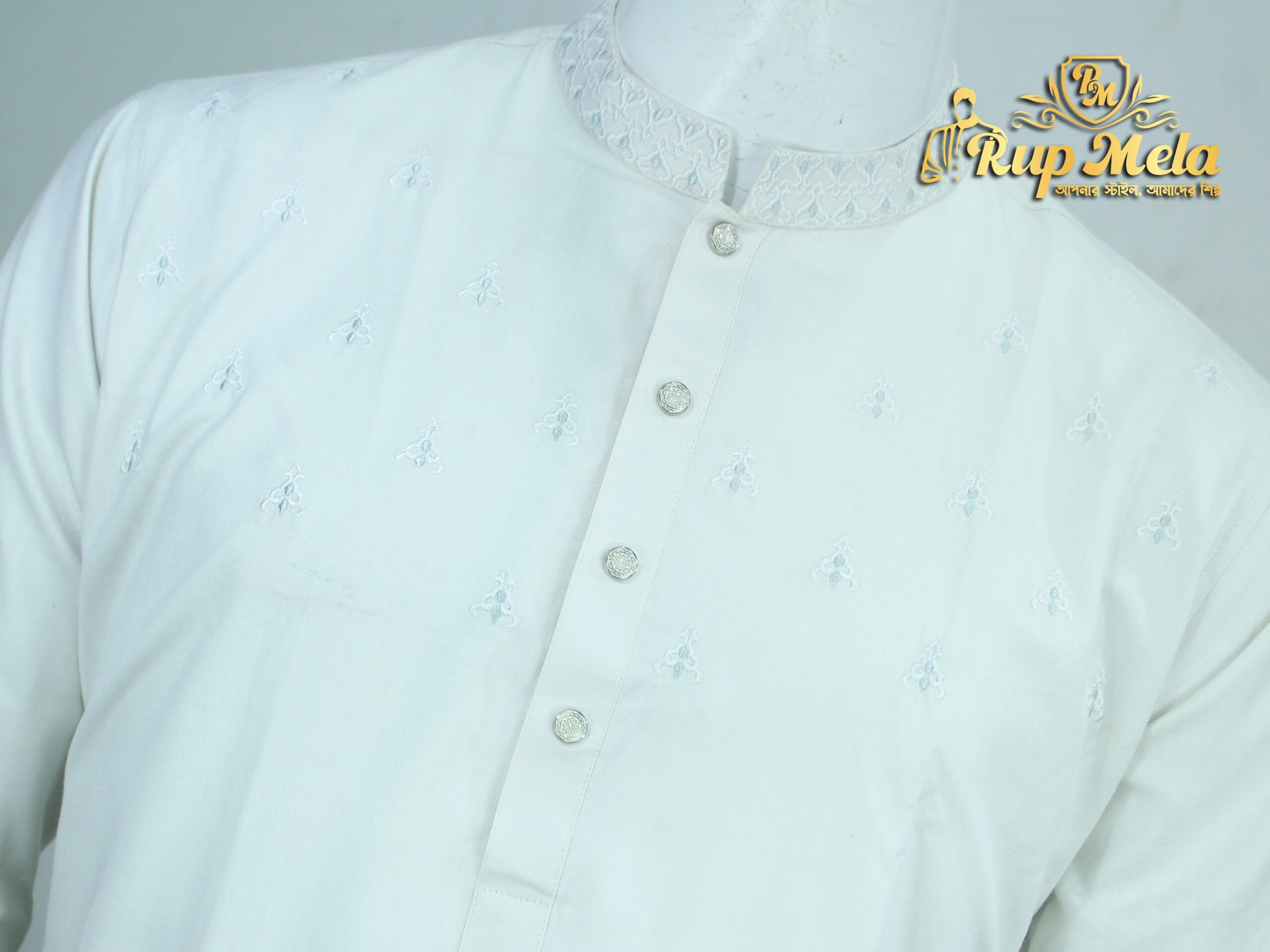 Premium Wolf Cotton Panjabi - Image 5