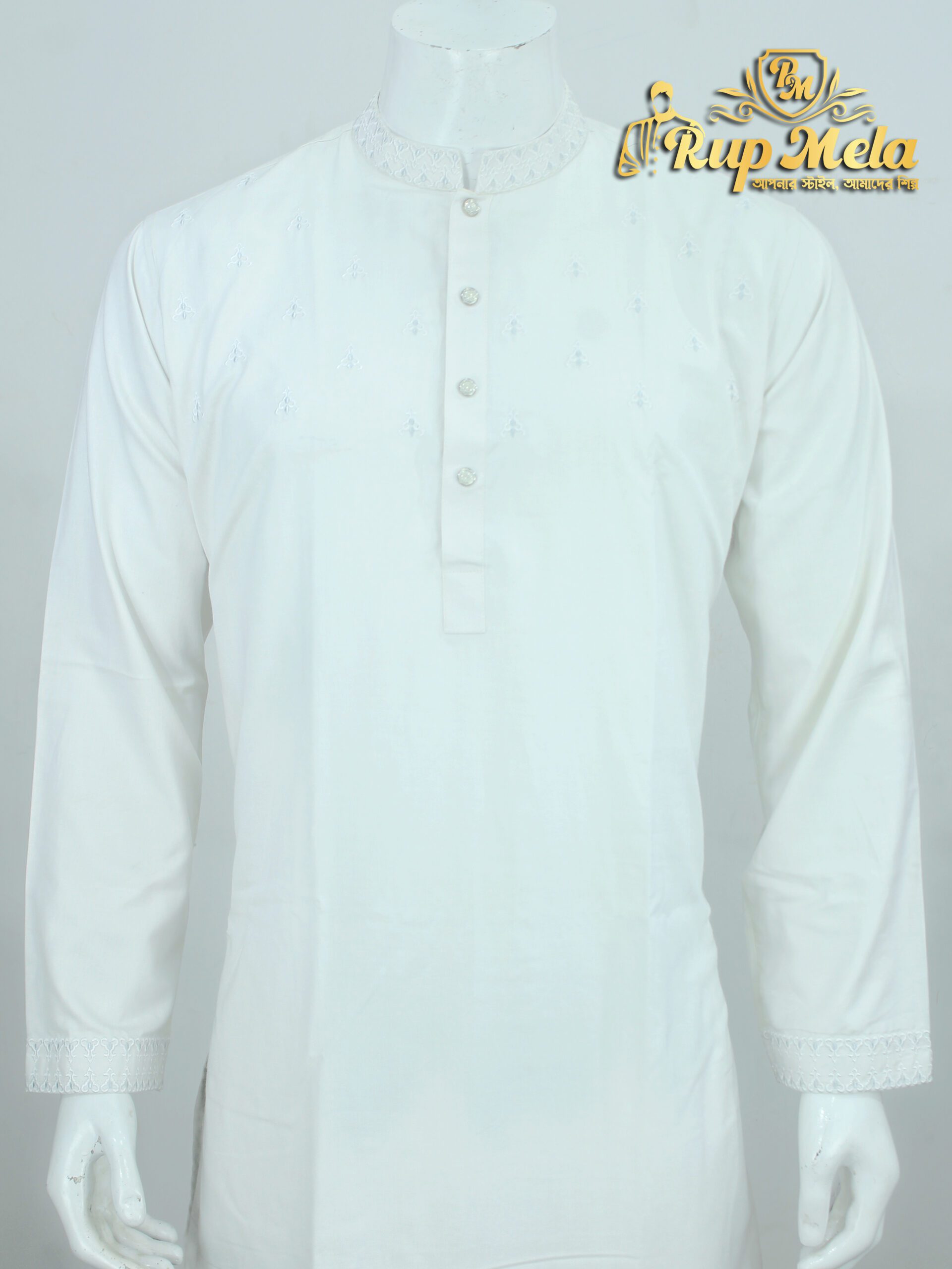 Premium Wolf Cotton Panjabi - Image 6