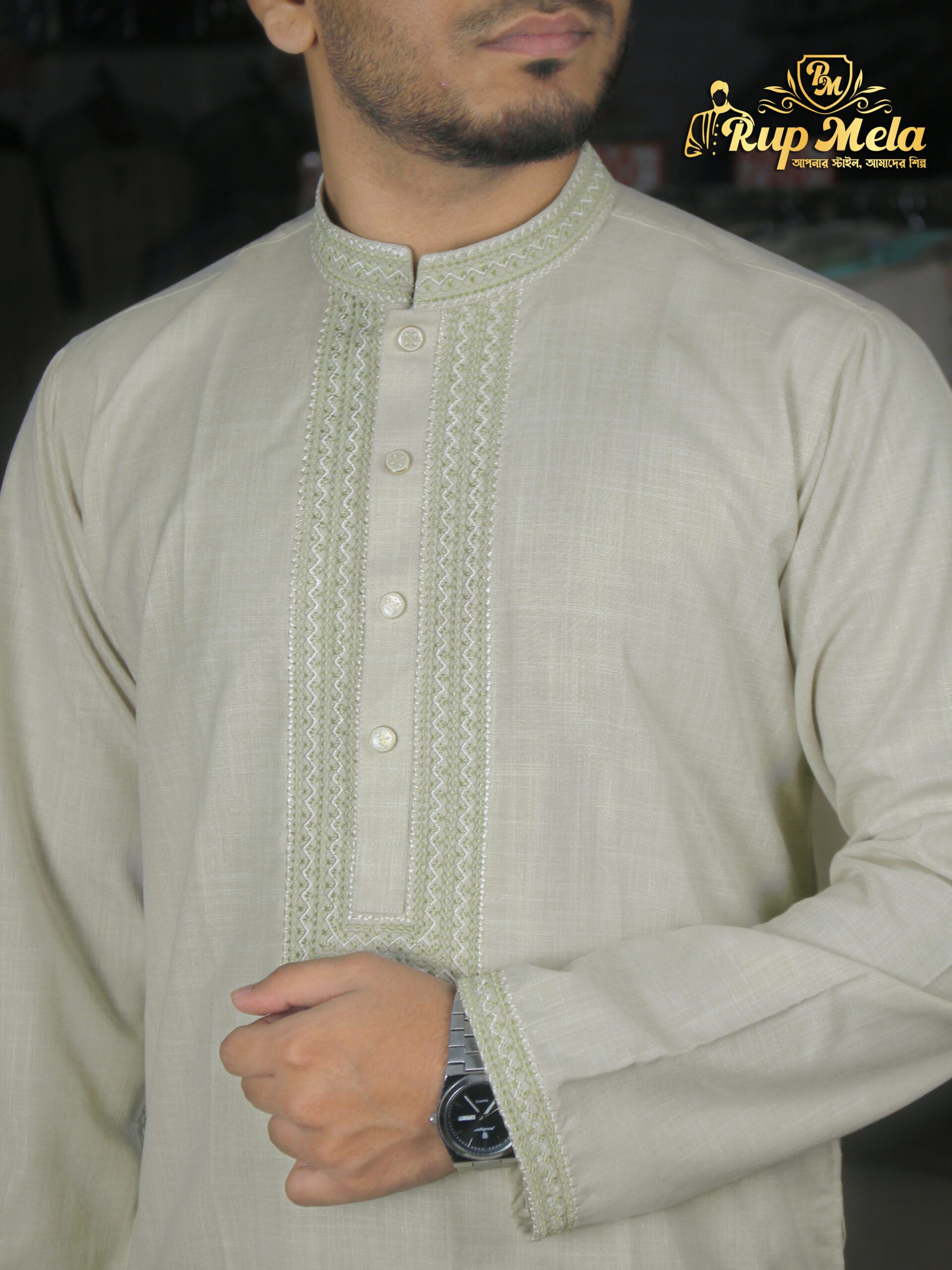 Pure Cotton Panjabi - Image 7