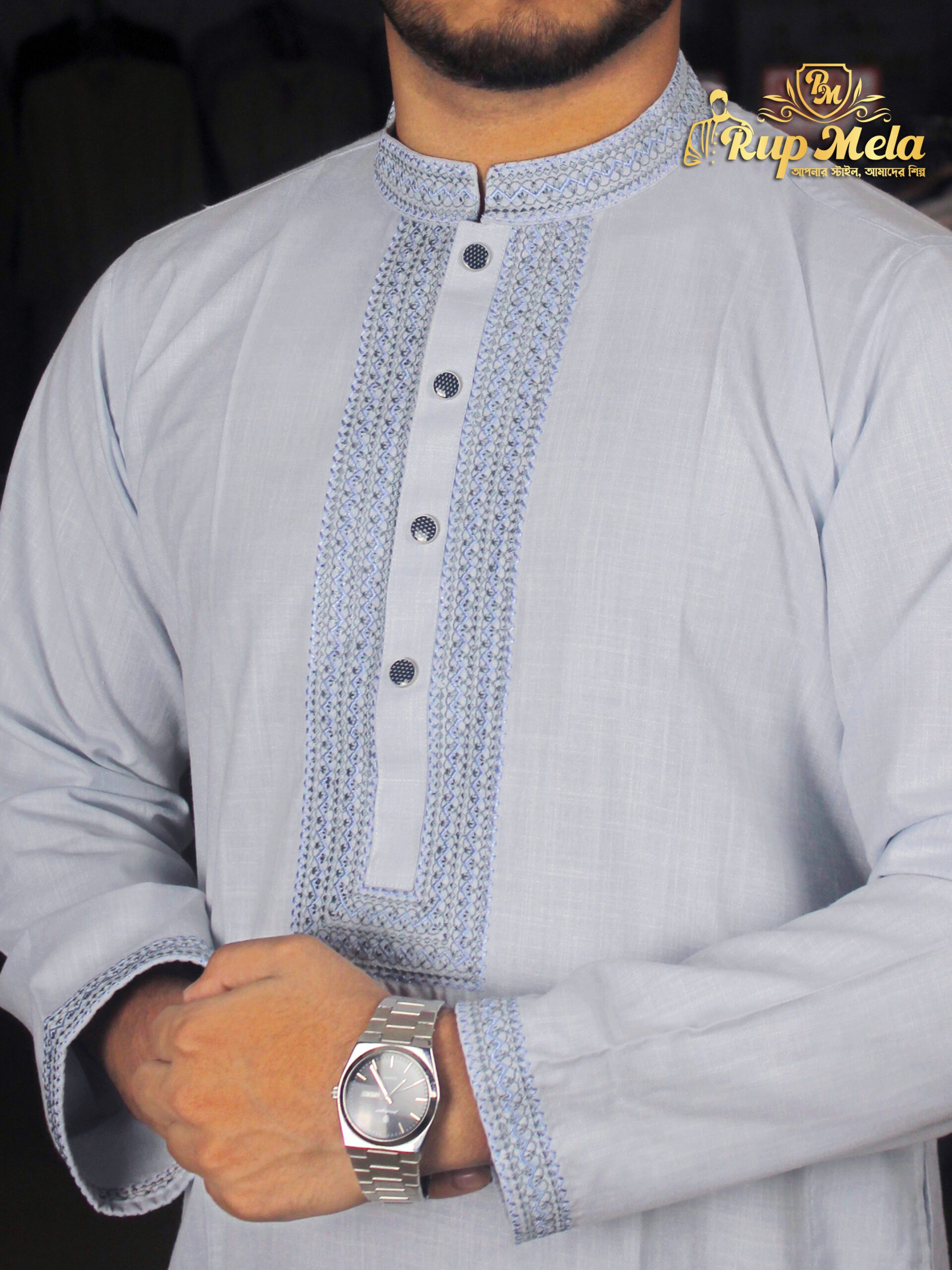 Pure Cotton Panjabi - Image 4